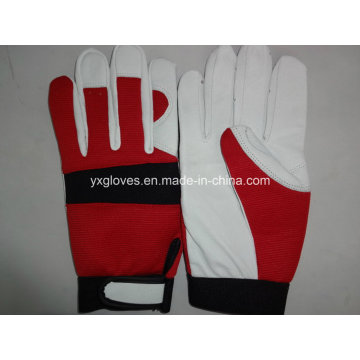 Labor Glove-Sheep Skin Glove-Goat Skin Glove-Safety Glove-Leather Glove-Working Leather Glove